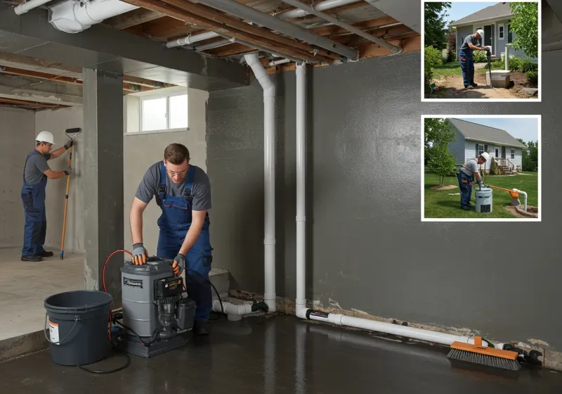 Basement Waterproofing and Flood Prevention process in Racine, WI